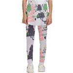 Christmas Trees Icons Kids  Skirted Pants