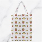 Fries Taco Pattern Fast Food Classic Tote Bag