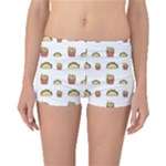 Fries Taco Pattern Fast Food Boyleg Bikini Bottoms