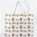 Zipper Large Tote Bag 