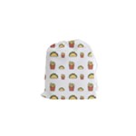Fries Taco Pattern Fast Food Drawstring Pouch (XS)