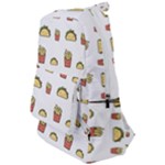 Fries Taco Pattern Fast Food Travelers  Backpack