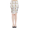 Midi Wrap Pencil Skirt 