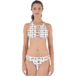 Fries Taco Pattern Fast Food Perfectly Cut Out Bikini Set
