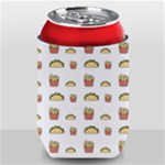 Fries Taco Pattern Fast Food Can Holder