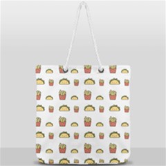 Full Print Rope Handle Tote (Large) 