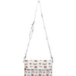 Fries Taco Pattern Fast Food Mini Crossbody Handbag