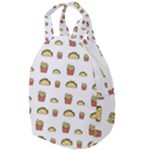 Fries Taco Pattern Fast Food Travel Backpack