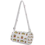 Fries Taco Pattern Fast Food Mini Cylinder Bag