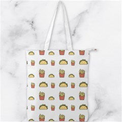 Double Zip Up Tote Bag 
