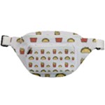 Fries Taco Pattern Fast Food Fanny Pack