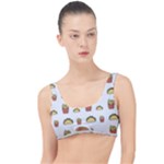 Fries Taco Pattern Fast Food The Little Details Bikini Top