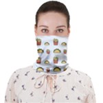 Fries Taco Pattern Fast Food Face Covering Bandana (Adult)