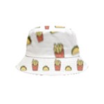 Fries Taco Pattern Fast Food Bucket Hat (Kids)