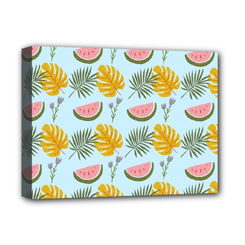 Summer Pattern Texture Vibes Deluxe Canvas 16  x 12  (Stretched)  from ArtsNow.com