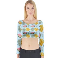 Long Sleeve Crop Top 