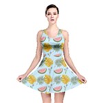 Summer Pattern Texture Vibes Reversible Skater Dress