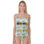 Summer Pattern Texture Vibes Camisole Leotard 