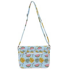 Shoulder Bag with Back Zipper 