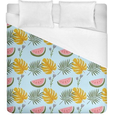 Summer Pattern Texture Vibes Duvet Cover (King Size) from ArtsNow.com