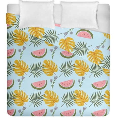 Summer Pattern Texture Vibes Duvet Cover Double Side (King Size) from ArtsNow.com