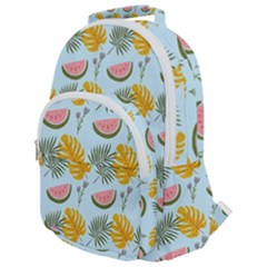 Rounded Multi Pocket Backpack 
