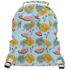 Rounded Multi Pocket Backpack 