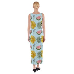 Fitted Maxi Dress 