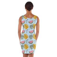 Wrap Front Bodycon Dress 