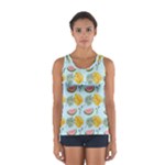 Summer Pattern Texture Vibes Sport Tank Top 