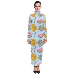 Turtleneck Maxi Dress 