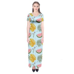 Short Sleeve Maxi Dress 