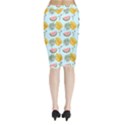 Midi Wrap Pencil Skirt 