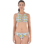 Summer Pattern Texture Vibes Perfectly Cut Out Bikini Set