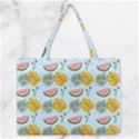 Zipper Medium Tote Bag Front