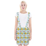 Summer Pattern Texture Vibes Braces Suspender Skirt