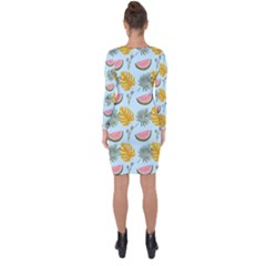 Asymmetric Cut-Out Shift Dress 