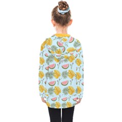 Kids  Double Breasted Button Coat 