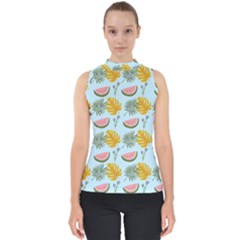 Mock Neck Shell Top 