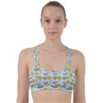 Summer Pattern Texture Vibes Line Them Up Sports Bra