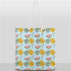 Full Print Rope Handle Tote (Large) 