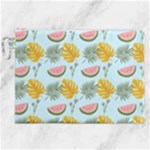 Summer Pattern Texture Vibes Canvas Cosmetic Bag (XXL)