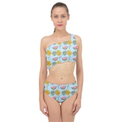 Spliced Up Two Piece Swimsuit 