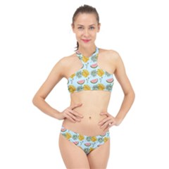 High Neck Bikini Set 