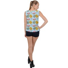 Bubble Hem Chiffon Tank Top 
