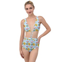 Tied Up Two Piece Swimsuit 