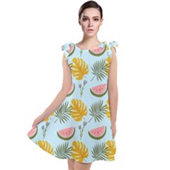 Tie Up Tunic Dress 