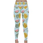 Summer Pattern Texture Vibes Lightweight Velour Classic Yoga Leggings