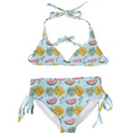 Summer Pattern Texture Vibes Kids  Classic Bikini Set