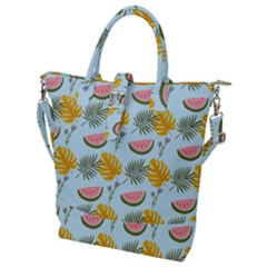 Buckle Top Tote Bag 